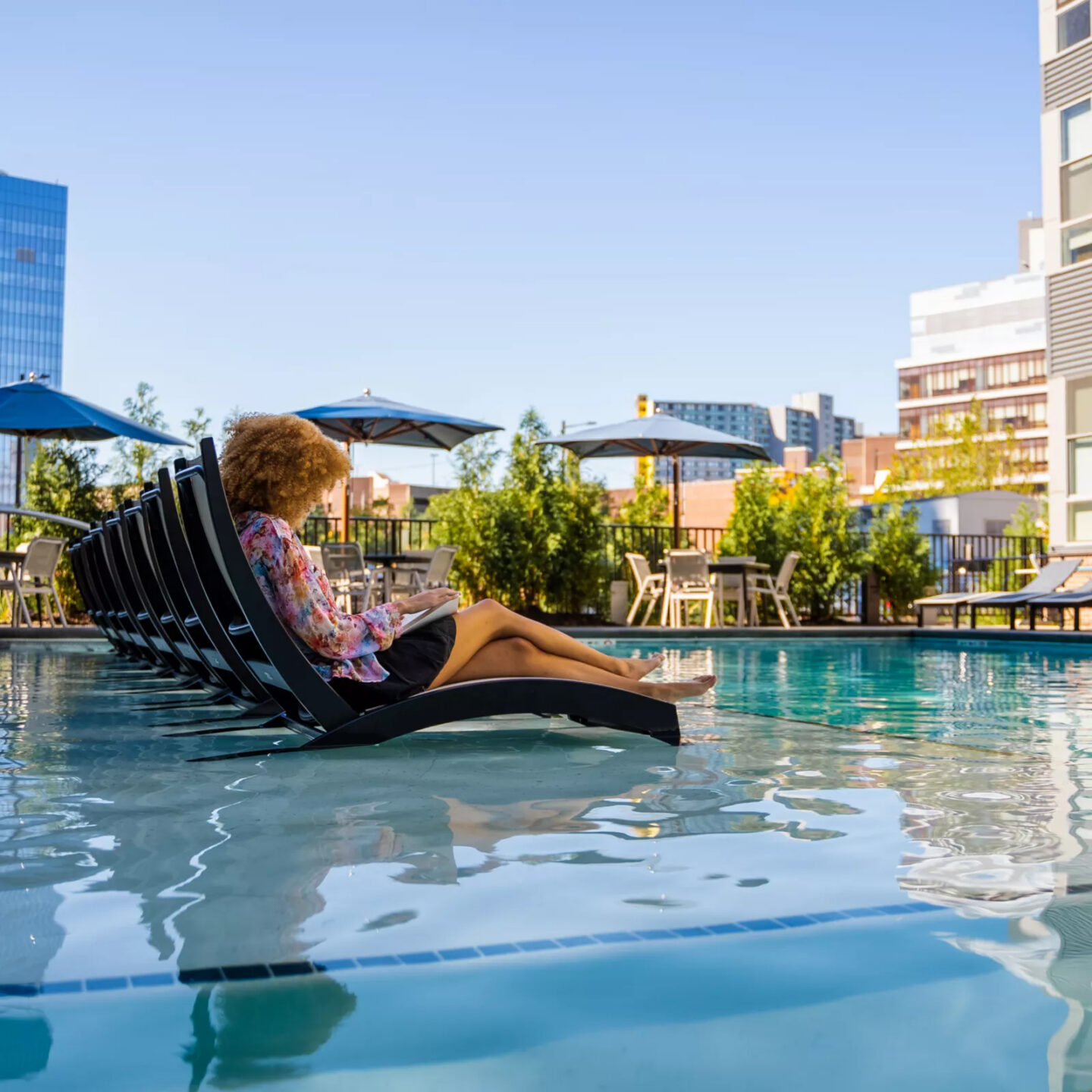 ANOVA uCity Square outdoor pool